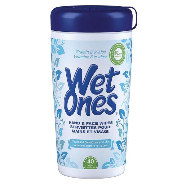JH774 WET ONES Sanitizing Wipes Canister #120806