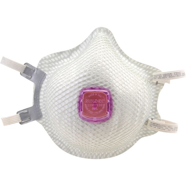 SAI323 P100 Particulate Respirators NIOSH 5/BX #2360 MOLDEX (MED/LRG