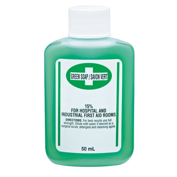 SEE682 Green Soap Antiseptic Cleanser Scrub, (12gr, 50ml, 250ml or 500ml)/Bottle Non-Medical DYNAMIC