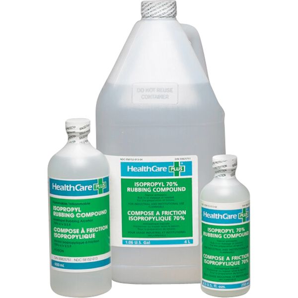 SAM947 Isopropyl Rubbing Alcohol 70% Antiseptic DISINFECTANT 250ML HEALTH CARE PLUS Non-Medical