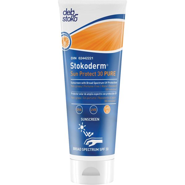 JH145 Stokoderm® Sun Protect Sunscreen Lotion SPF 30 Pure 100ml/Tube #SUN100MLCA SC JOHNSON PROFESSIONAL