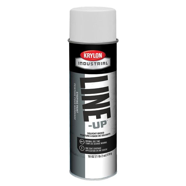 NE335 Industrial Line-Up® Pavement Striping Paint 20 oz.CAN SOLVENT-BASED KRYLON (VARIOUS COLORS)
