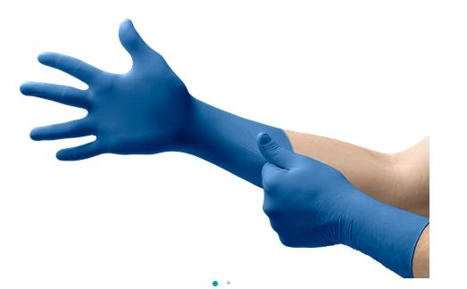 SGF573 Nitrile, Disposable Gloves UltraSense® EC Powder-Free Blue CLASS 2 #880-S MICROFLEX 100/BX SMALL "Not for medical use"