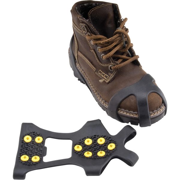 SGO246 Anti-Slip Spark-Proof Ice Cleats BRASS Spikes (Medium 5-8 , Large 8-11, X-Large 11-13) 1 PAIR/PK ZENITH