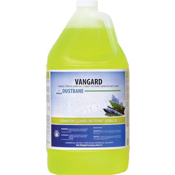 JH310 Vangard General Purpose Germicidal Cleaner, Disinfects, Deodorizes 5Litre Jug DUSTBANE #53023