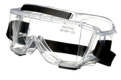 SGC402 3M Centurion Safety Splash Goggles Ventilation Indirect Lens Clear CSA Anti-Fog #40305-0000-10
