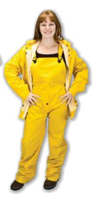 SEH078 Rainsuit Material: Polyester/PVC 0.35-mmThick WITH BIB PANTS (SML-3XL) #RZ100 ZENITH