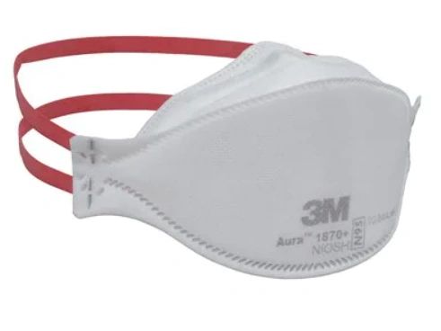 SGW636 3M 1870+ N95 NIOSH Respirator Particulate Certified Aura Health Care Respirator and Surgical Mask 3M CANADA (440/CS)