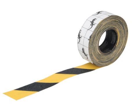 SDN089 Anti-Skid, Slip Tape 2" x 60' YELLOW/BLACK (other Colors) Indoor/Outdoor Distancing ZENITH