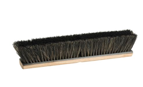 JM940 (NI311) BROOM HEAD - 24" WOOD BLOCK FINE ANIMAL HAIR & PVC MIX (fits JN096 HANDLE) M2 PROFESSIONAL #PB-M24