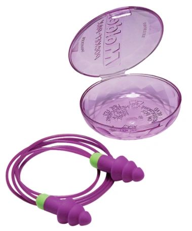 SAN318 Rockets ® Reusable Earplugs Corded NRR dB: 27 One-Size CSA Class AL MOLDEX