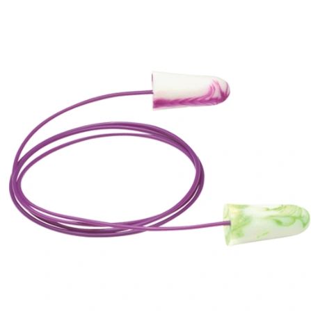 SAG839 SparkPlugs® Multi-Coloured Foam Ear Plugs CSA Class AL CORDED NRR dB33 MOLDEX #6654
