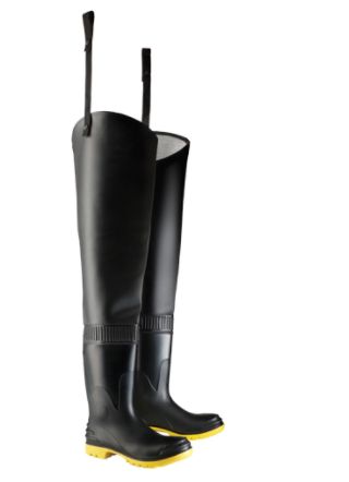 steel toe hip waders
