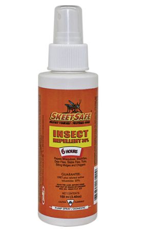 JD317 SkeetSafe ® Liquid Spray Insect Repellent SPRAY DEET Concentration: 30% AVAILABLE 3.4 oz SKEETSAFE