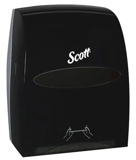 JL267 Dispenser - Scott® Essential Hand Towel Roll , SMOKE Manual/No-Touch, 12.63" W x 10.2" D x 16.13" H #46253 Kimberly-Clark