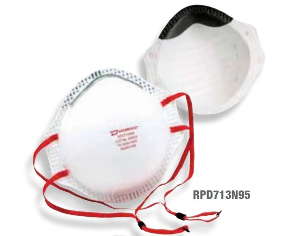 SGK070 PIP N95, Particulate Respirator NIOSH Certified, One Size Latex Free Superior Seal 20/BOX #RPD713N95 DYNAMIC SAFETY