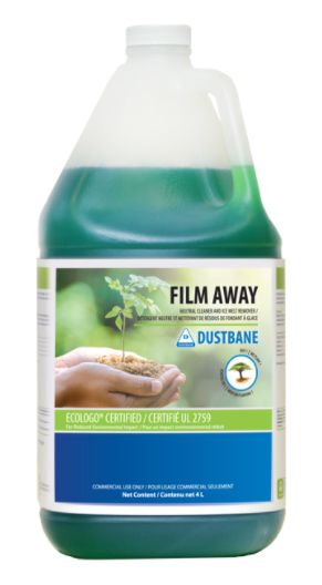 JG671 Film Away Neutral Detergent and Ice Melt Remover, Jug 4Litre #51440 DUSTBANE