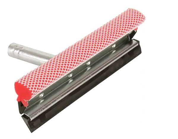 NC730 Sponge Squeegee - 8" Metal Frame Combination Streak-free cleaning #12-808NY MALLORY