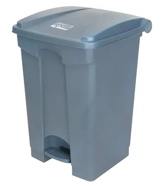 JN512 Step Garbage with Liner, Plastic, 12 US gal. Capacity RMP (holds up to 30X38 Bags)