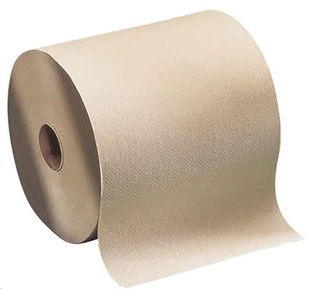 JA759 Towels, Natural/Kraft 1 Ply, Standard, 800' L x 7.8"W Roll x 7.8"D Universal Roll #14100103 TORK ECOLOGO 6/Case