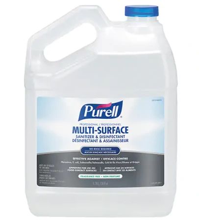 JL014 Sanitizer & Disinfectant, Professional Multi-Surface 3.78L Bottle #4345-04-CAN00 PURELL