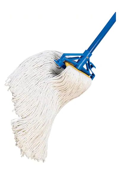 JM845 Mop - Wet Floor Combo with 60" Step-N-Go Handle, Rayon/Synthetic, 24 oz., Cut Style #HW-PC-80024 M2 PROFESSIONAL SynRay™