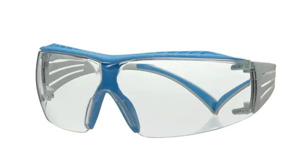 SGP002 Safety Glasses, 3M Clear Lens, Anti-Fog/Anti-Scratch Coating, Securefit™ 400 Series ANSI Z87+/CSA Z94.3 #SF401XSGAF-WHT (2 PAIRS/BOX)