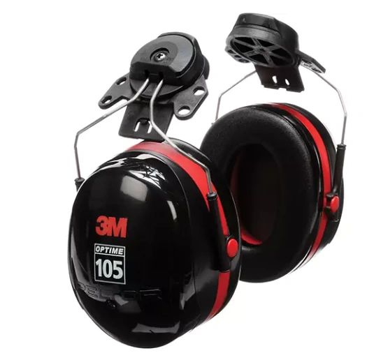 SC163 3M Peltor Optime 105 Series Earmuffs Cap Mount CSA Class: AL NRR dB27 PELTOR #H10P3E