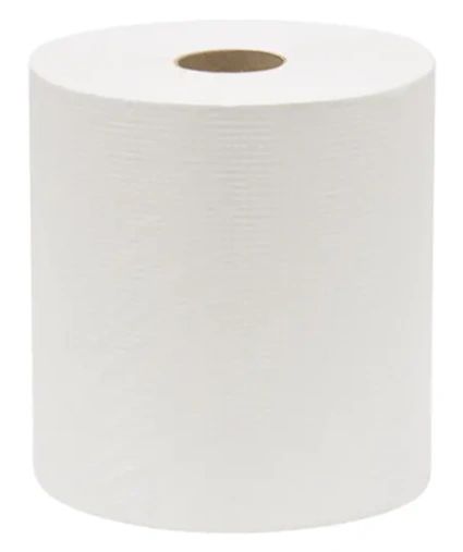 JO050 PAPER TOWEL ROLL, WHITE, 1PLY STANDARD 800'L #HWT800W Everest Pro SUNSET CONVERTING CORP 6/CASE