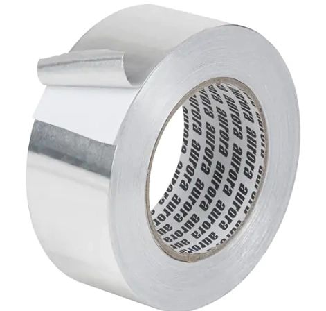 PG176 Aluminum Foil Tape, 1.5 mils Thick, 48 mm (1-7/8") x 45.7 m (150') AURORA TOOLS