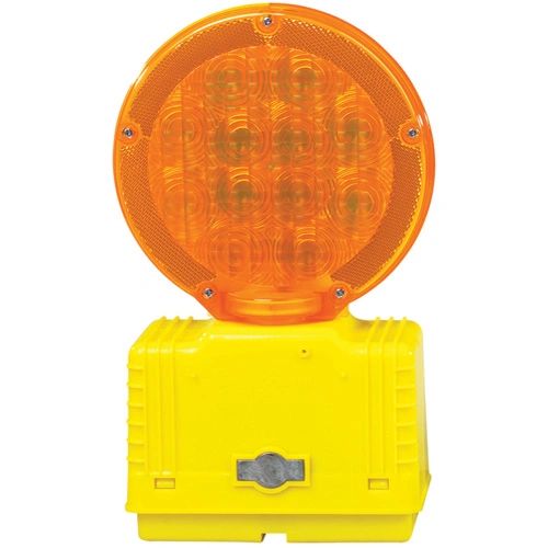 SEJ661 BARRICADE LIGHT 3-way Photo Cell AMBER Distancing