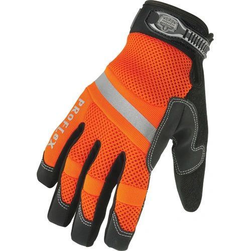 SAP871 GLOVES, High Visibility Thermal Waterproof Gloves, (SML--2XLR) ERGODYNE