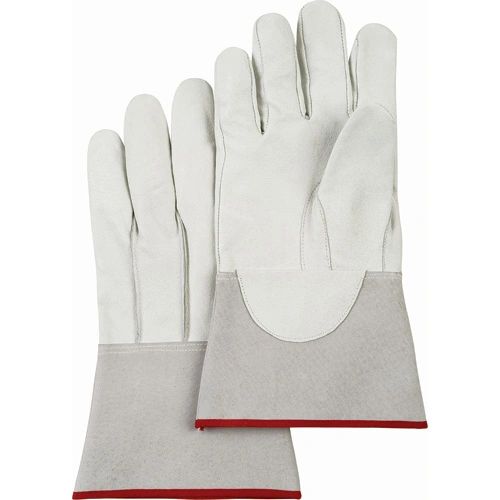 SAN641 Welders' Pigskin Tig Gloves, Gauntlet CUFF WELD-MATE LARGE (S-XL)