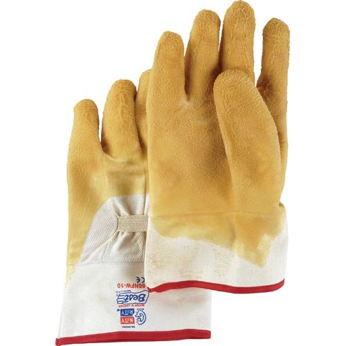 SC459 Nitty Gritty® Rubber Palm Coated Gloves, Safety Cuff, MENS #66NFW SHOWA