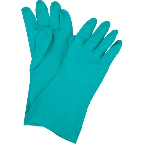 SEF222 Nitrile UN-Lined 13"LENGTH 11Mil Thick Green (Sz's 7-11) ZENITH