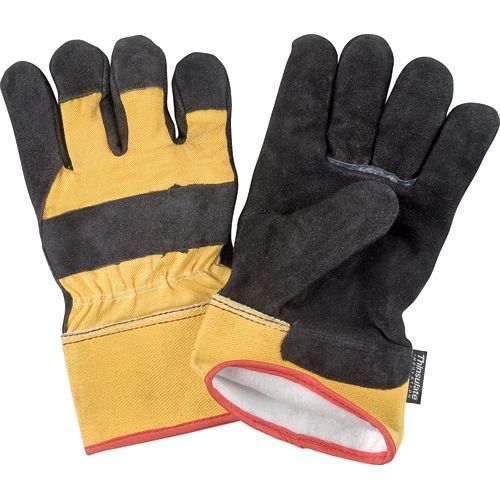 SAL544 Split Cowhide Fitters ThinsulateTM Lined Gloves, 40g, LARGE (Ladies to 2X-LRG 100g)