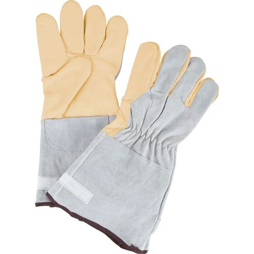 SEE313 Goat Grain Premium Quality Fleece-Lined Gloves, Medium - XLARGE ZENITH