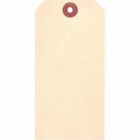 SAG458 Plain Manilla Tags Hole with String Size No.2 Size: 3 1/4" x 1 5/8" 1000/BOX x 3 Boxes