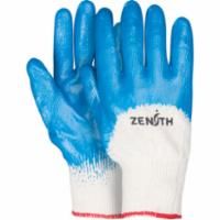SAM646 Medium Weight Nitrile 3/4 Coated Gloves 13-gauge (SZ`s 7-10) ZENITH