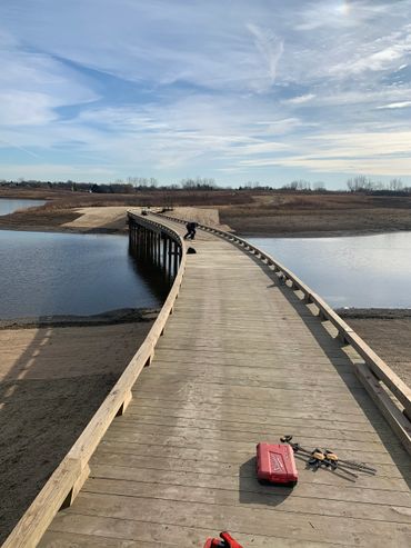 10-ton pile supported timber bridge