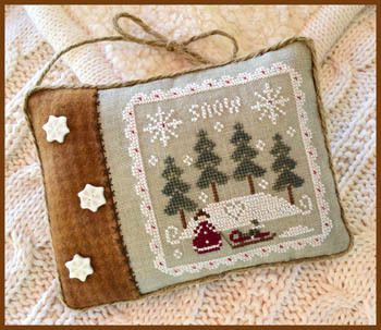 Snowy Winter Little House Needleworks All Dolled Up Stitch By Stitch Cape May