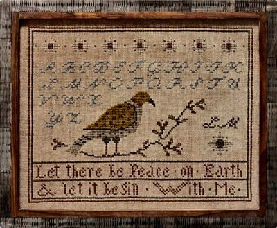 Peace On Earth La D Da Cross Stitch Chart Art Collectibles Fiber Arts Cpsg Org Au