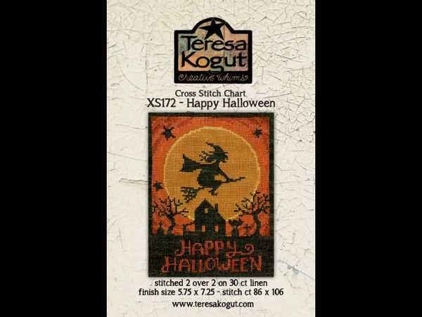 Happy Halloween - Teresa Kogut | Cross Stitch Art Store in Cape May, NJ ...