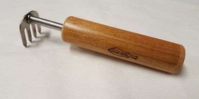 Stainless Steel Tool used to Clean Northern Puffers (aka Blow Toads, Sugar Toads, Blowfish)