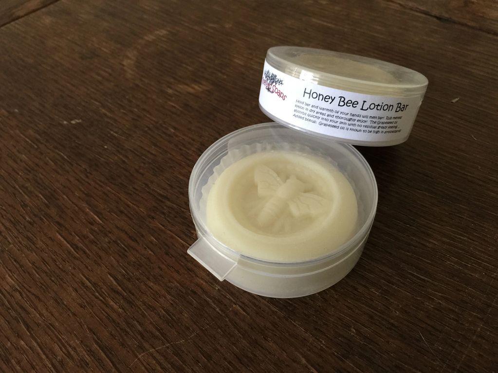 Honey Bee Lotion Bars