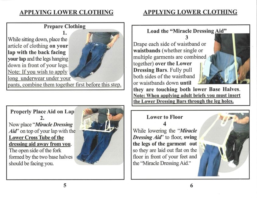 Brochure + Miracle Dressing Aid