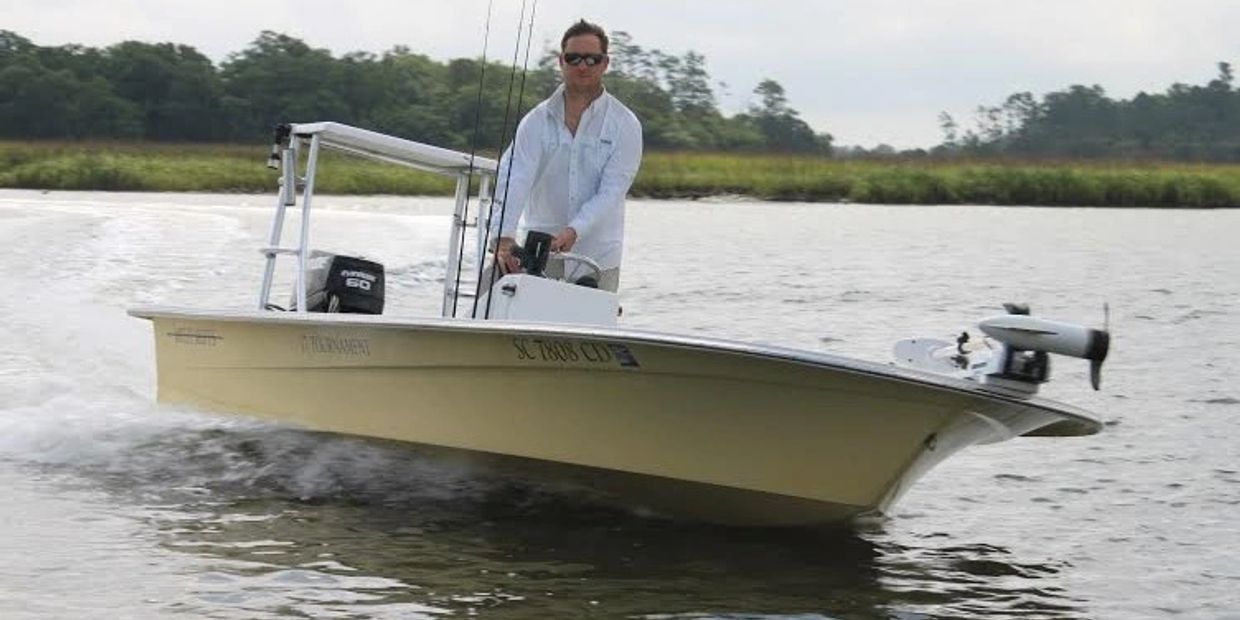 Captain David Lane.  Fishing guide and owner for Marsh Maven Fishing Charters in Charleston.  