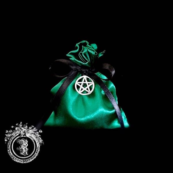 Lucky Good Fortune Mojo Bag Witchcrafted To Attract Prosperity Wealth Abundance Blessings Luck Good Fortune Success - 