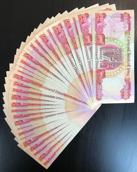 1 000 000 Iqd One Million 40 X New Iraqi Dinar Uncirculated Iqd Certified