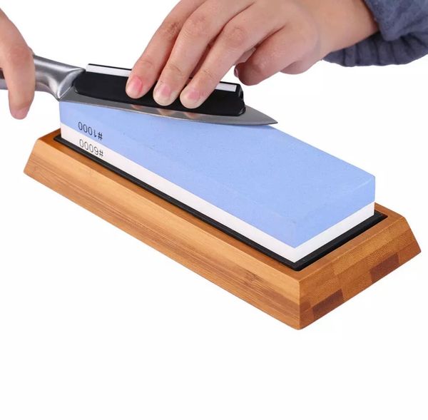 Wetstone Knife Sharpener w/Guide